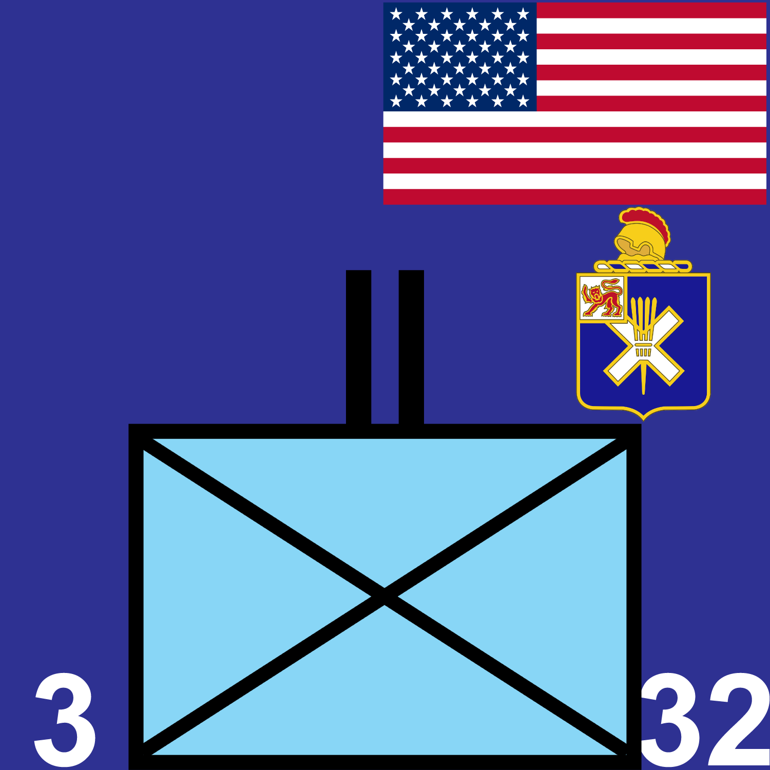 3d Battalion, 32nd Infantry Regiment icon